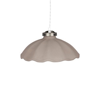 zdjęcie Ceramiczna lampa wisząca Alva beżowa 30cm
